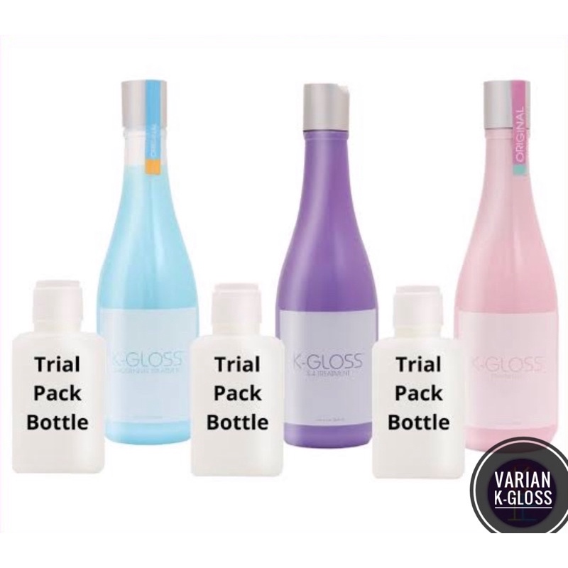 Varian K-GLOSS keratin treatment / treatment ranbut rusak REPACK 50 ml