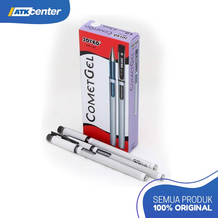 

BALLPOINT / PULPEN JOYKO GELPEN GP-157 HITAM COMETGEL