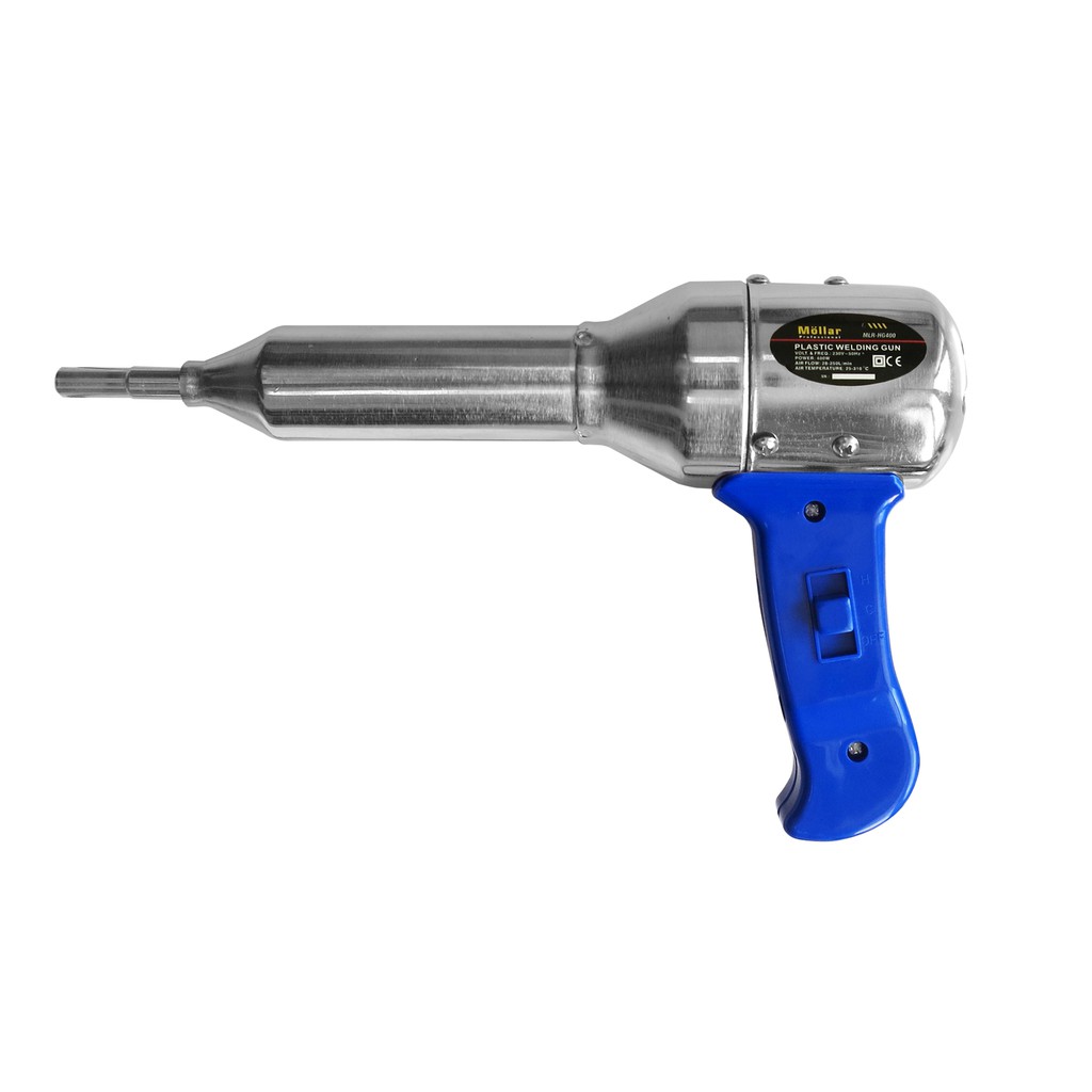 HOT GUN LAS PLASTIK 400 WATT MOLLAR HG400 HEAT GUN PLASTIC WELDING GUN