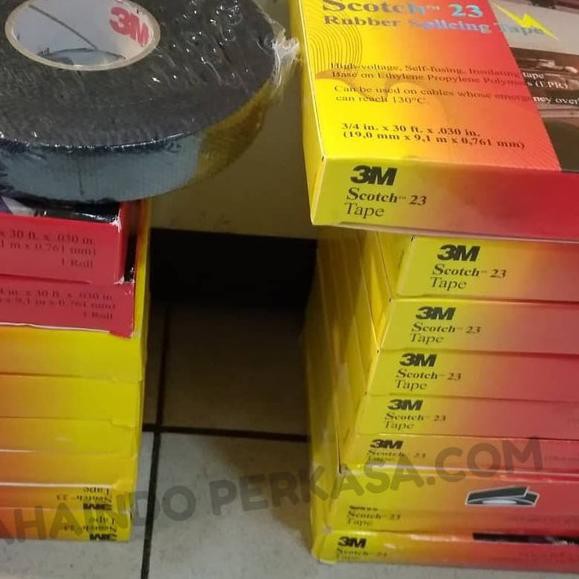 

✶ 3M isolasi karet Rubber Splicing Tape Scotch 23 ♦