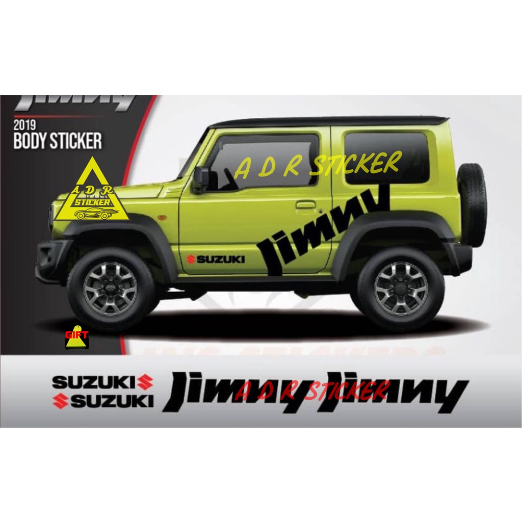 STRIPING STICKER MOBIL SUZUKI JIMNY STICKER MOBIL SUZUKI JIMNY TERLARIS