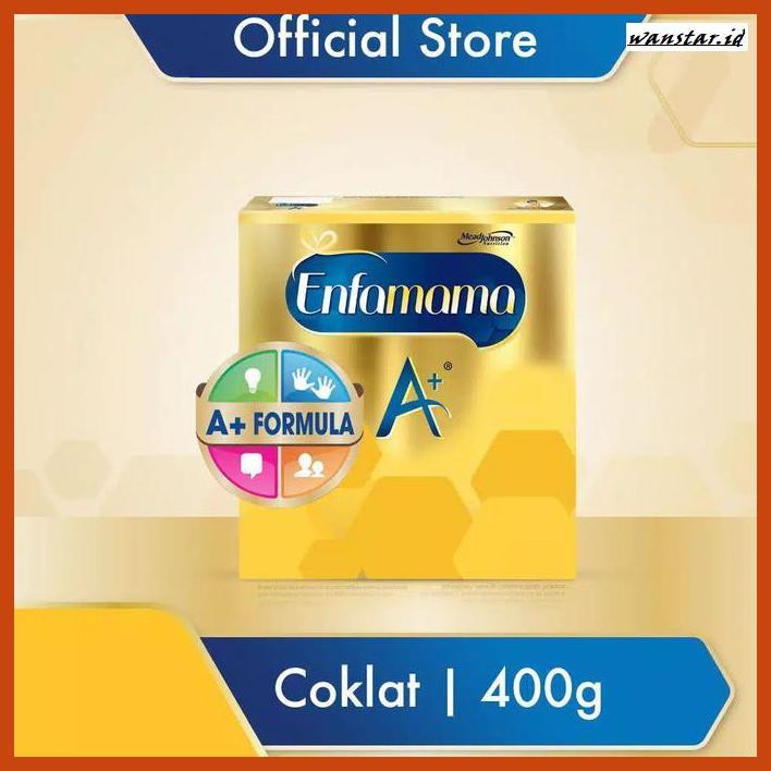 

NUTRISI-BUMIL- ENFAMAMA A+ COKELAT 400 GR - SUSU IBU HAMIL DAN MENYUSUI -BUMIL-SEHAD.