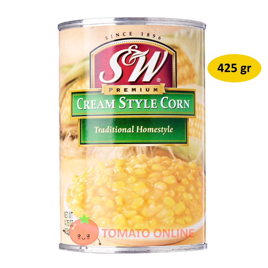 SW Cream Style Corn Jagung Krim Manis Kaleng / 425gr / 425 gr