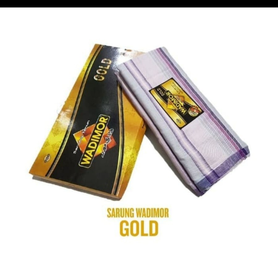 sarung tenun wadimor gold motif es lilin