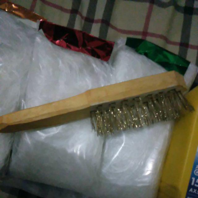 Sikat Kawat Gagang Kayu Kuas Kuningan