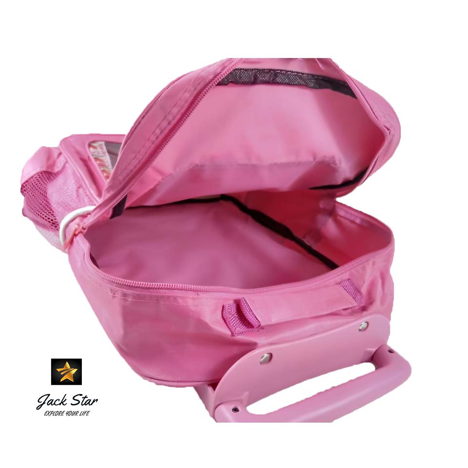 Tas Anak Roda Tas Troli Anak Perempuan Tas Dorong Anak Perempuan Tas Stroler Tas Ransel Anak Motif Kartun Tas Ransel Troli Terlaris Termurah