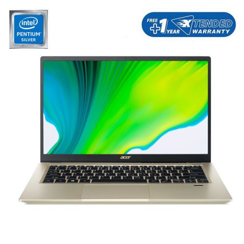 Acer Swift 1 Fresh SF114-34-P3ZB Pentium N6000 Gold Resmi Free Upgrade Windows 11