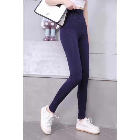 Legging Olohraga Wanita High Waist Polos Yoga&amp;Gym-Running wanita