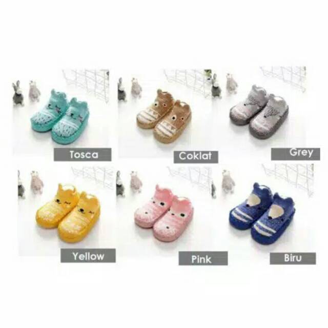 Kaos Kaki Bayi Prewalker Baby shoes Anti Slip Sepatu Bayi Anti Slip