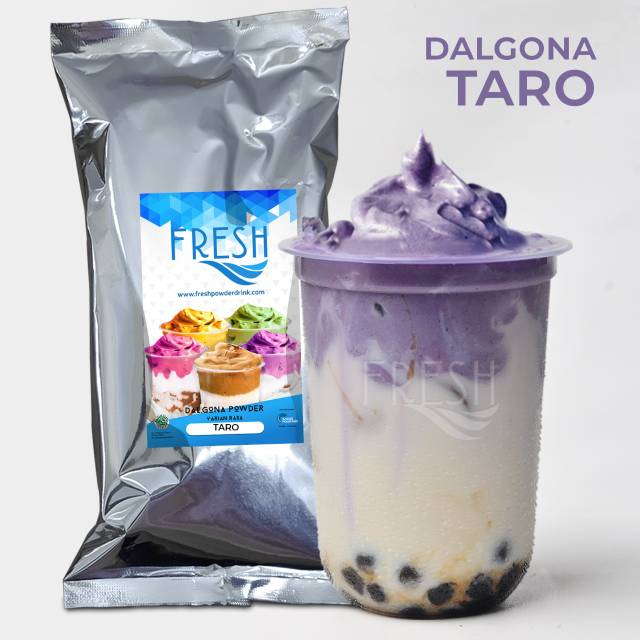 

Dalgona Powder Varian Taro 500 gr