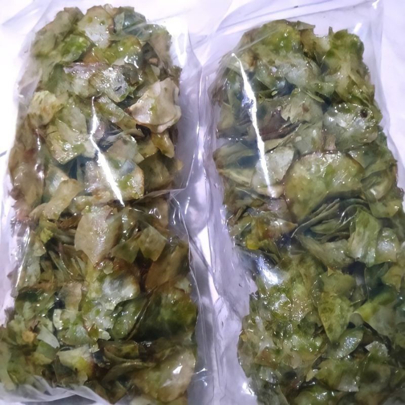

Keripik Singkong Lengket Pedas Manis Cabai Hijau 500g