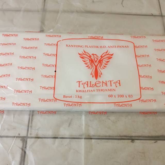 Plastik hd anti panas buram ukuran 60x100