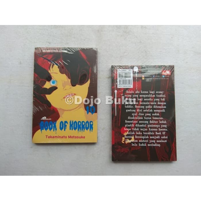 DIJAMIN TERBAIK  Komik Seri : Book of Horror 1-2 oleh Takaminato Motosuke