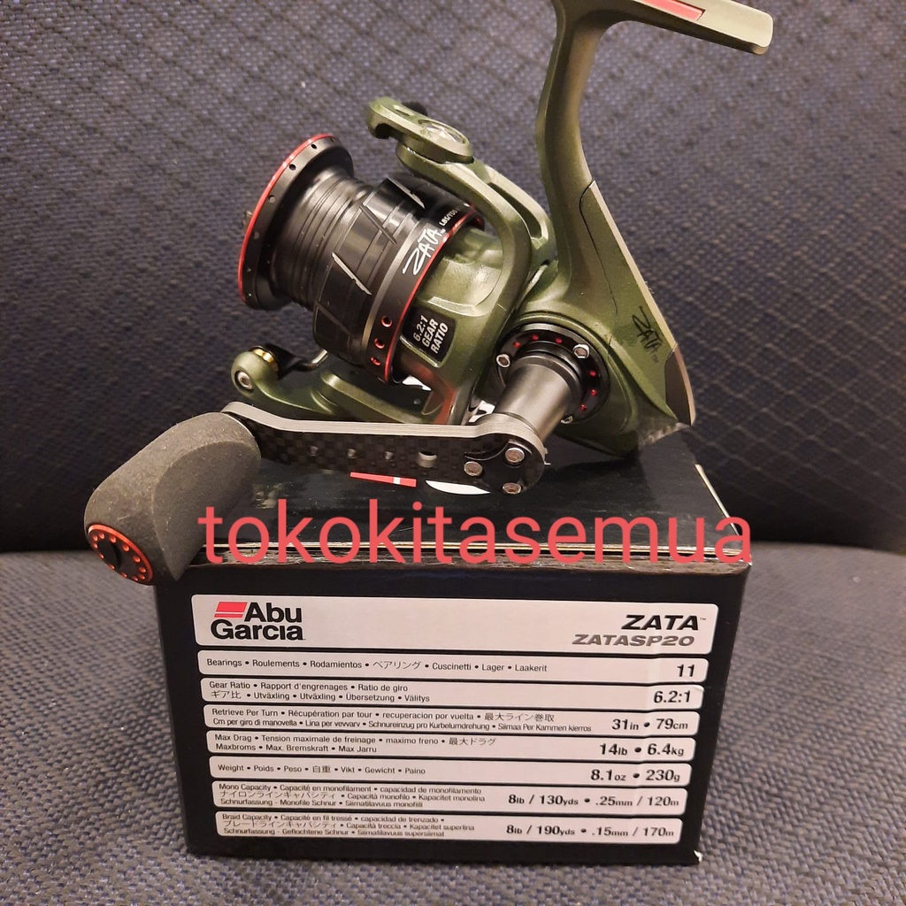 Reel Pancing Spinning Casting Abu Garcia ukuran 2000 DS3D2
