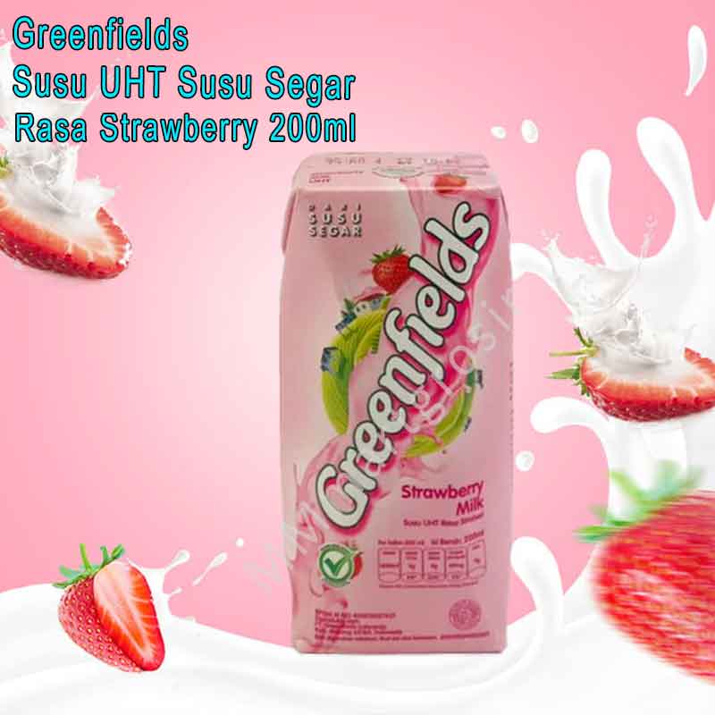 Susu GreenFields / Susu UHT / Susu Segar  / Susu Sehat / 1000ml / 200ml