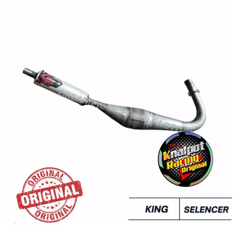Knalpot Creampie Selencer RX King Original Creampie Yogyakarta