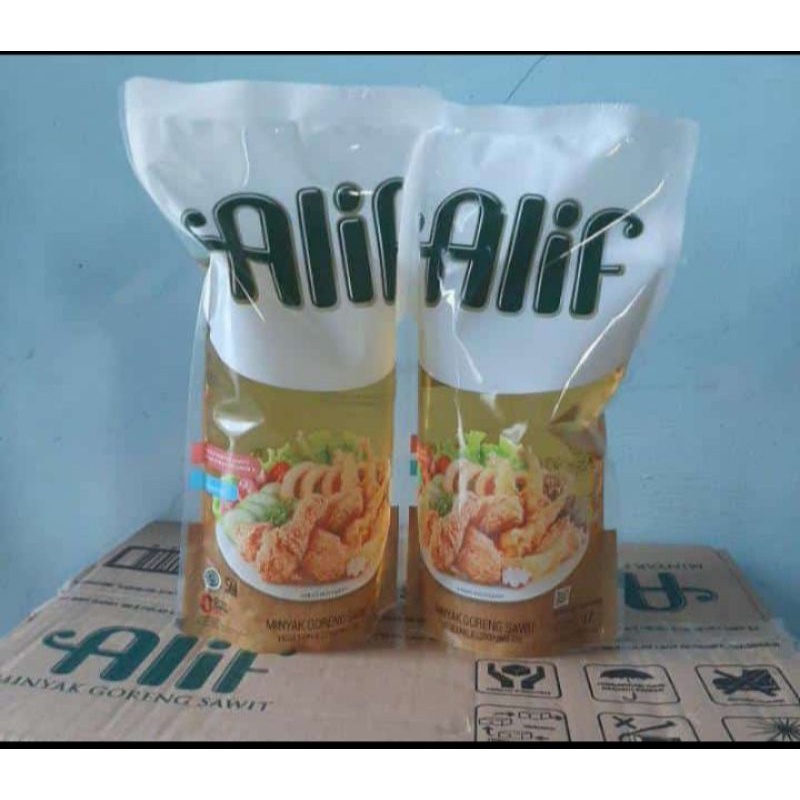 

minyak goreng Alif 1L