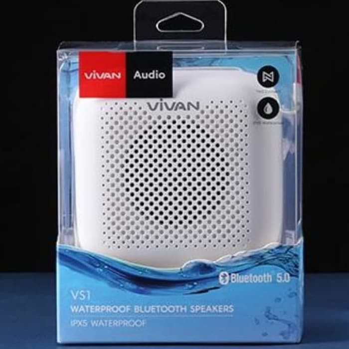 Vivan Speaker Bluetooth VS1 V 5.0 Waterproof Outdoor Speaker Mini Garansi Original Resmi ORIGINAL