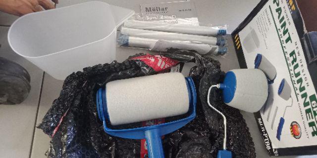 Kuas Roll Cat Dinding Rumah Paint Roller Pintal Facil Mollar