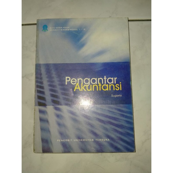 

Buku Materi Pokok Pengantar Akuntansi Universitas Terbuka