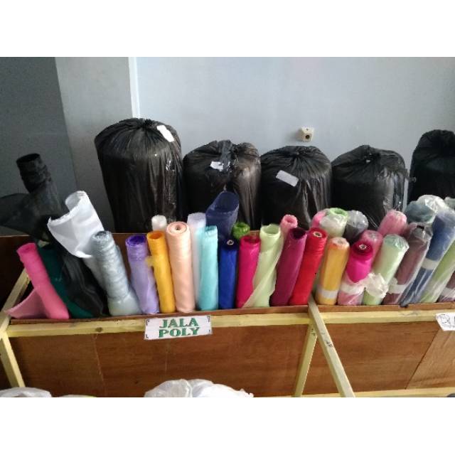 Kain Organdi / Kain Kaca Bahan Gaun Pesta Per Yard