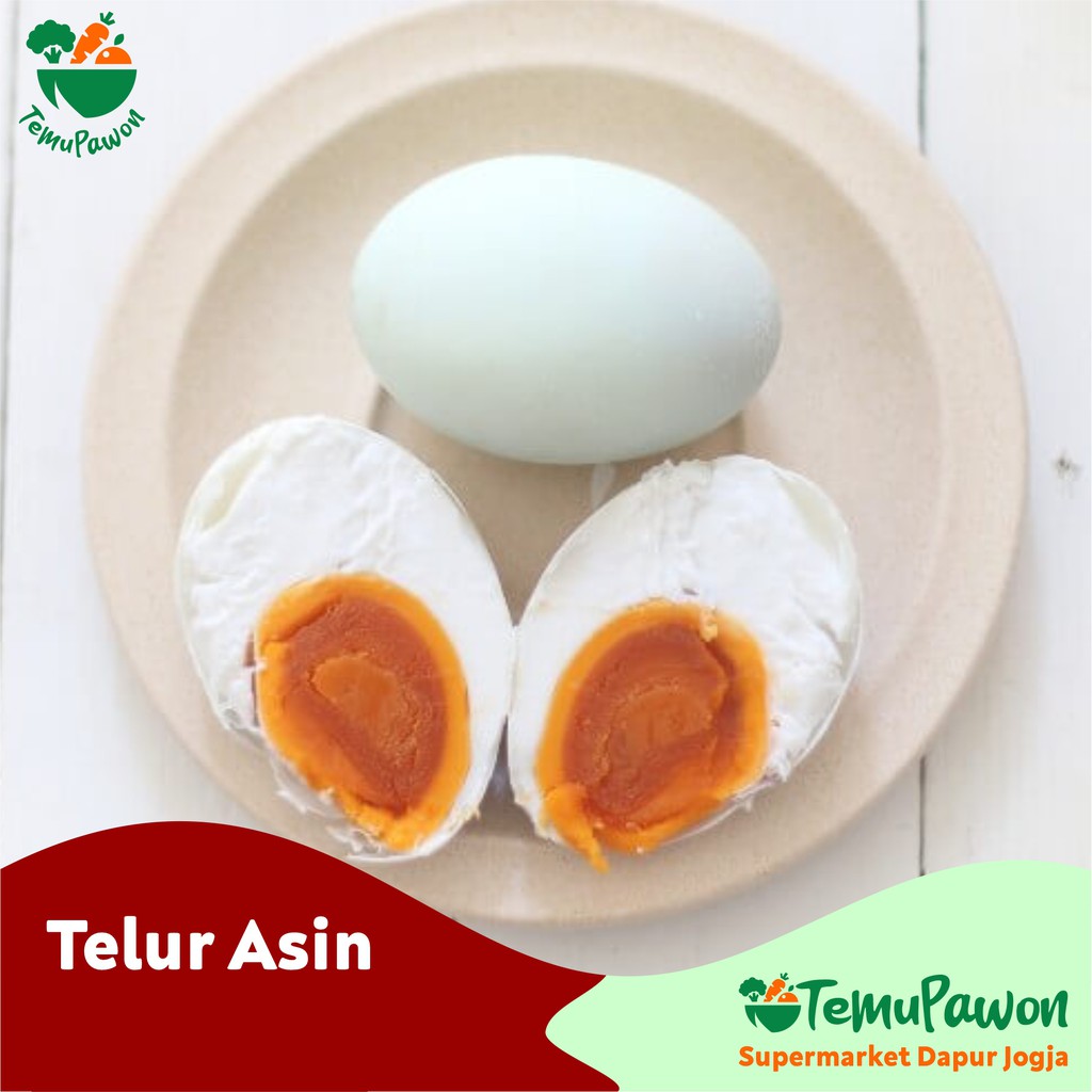 

TELUR ASIN PER PCS - Telur Bebek Matang Siap Santap - TemuPawon