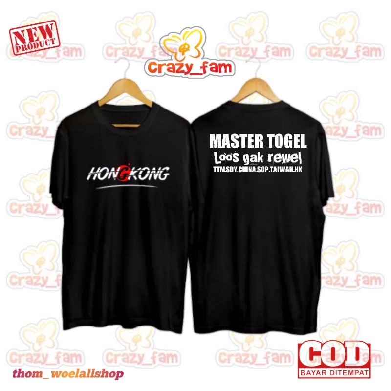 KAOS BAJU DISTRO KATA KATA TOGEL