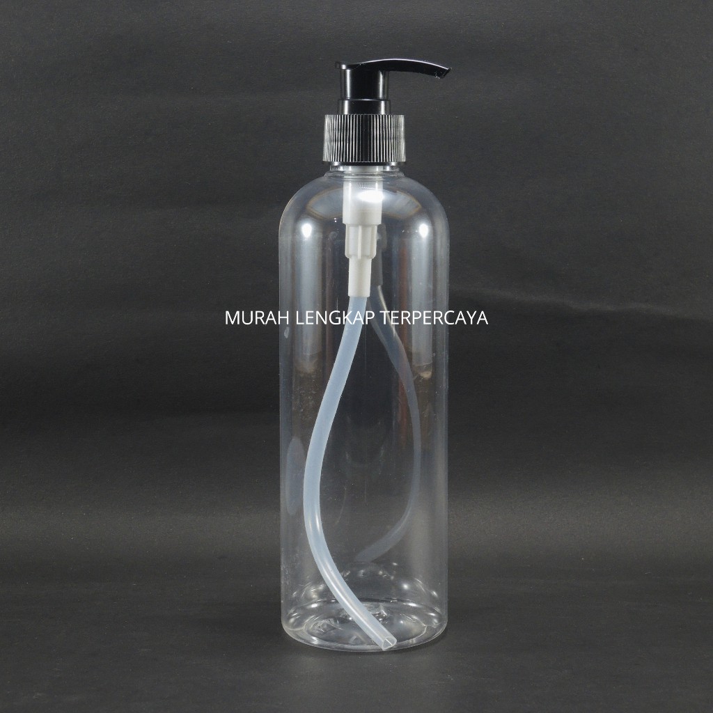 BOTOL HANDSOAP 500ML PUMP HITAM