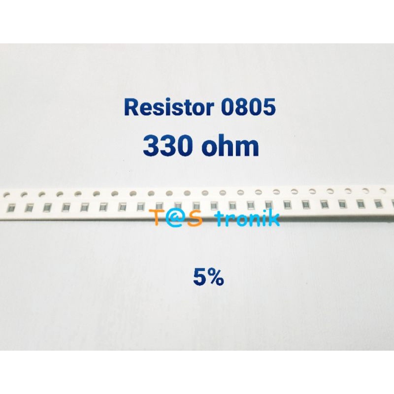 (10 pcs) Resistor SMD 330 470 Ohm Resistor 0805 330R 470R Ohm SMD 0805