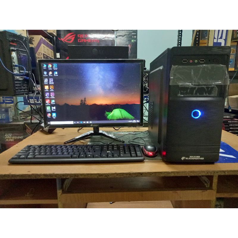 PC intel Core i3 Hd500Gb + Led 19 wide