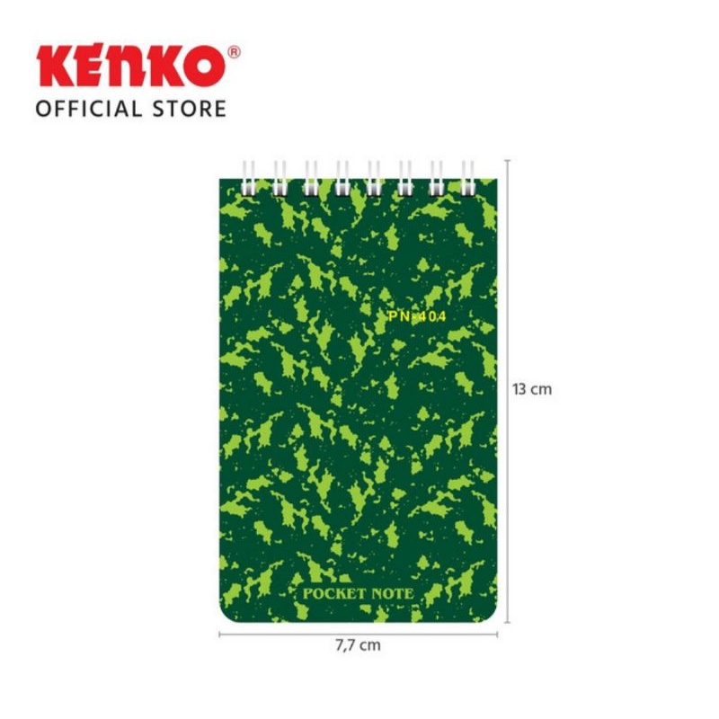 

Kenko Pocket Note PN-404 - Notebook Spiral