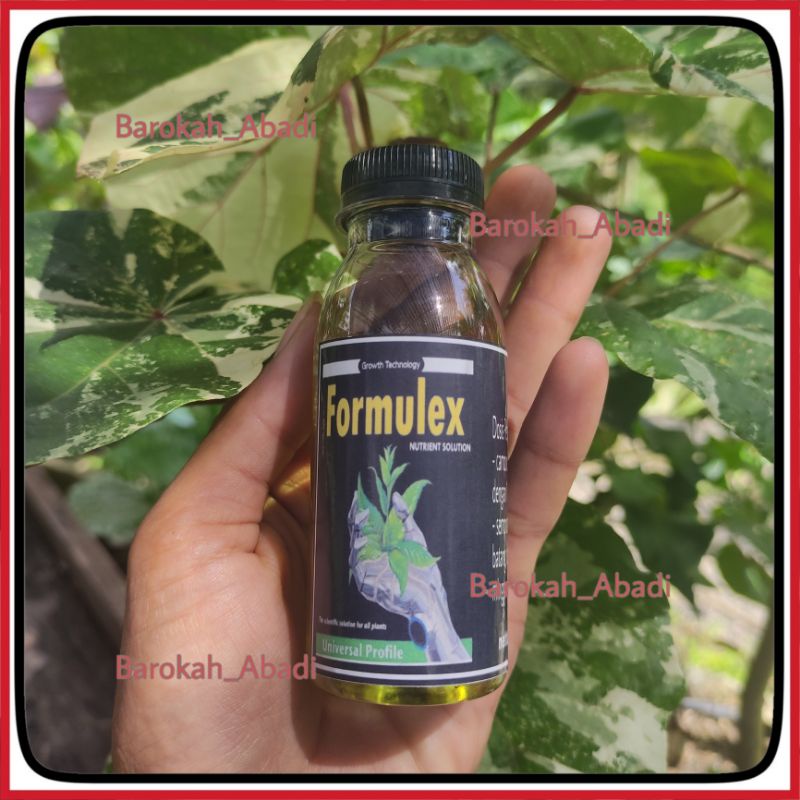 Formulex 100 ml nutrient solution by growth technology nutrisi untuk semua jenis tanaman