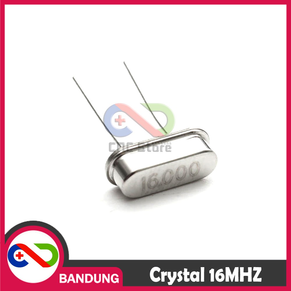 CRYSTAL XTAL OSCILLATOR OSILATOR 16MHZ DIP HC-49S 16 MHZ