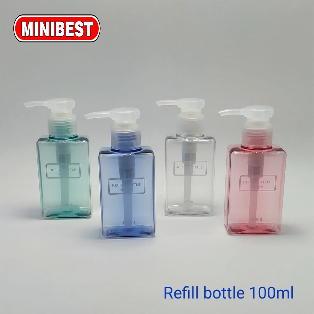 7in1 Travel Toiletries Kit 7 In 1 Set Isi 7 Botol Plastik Kosong / Kosmetik Spray Mini Kecil K310