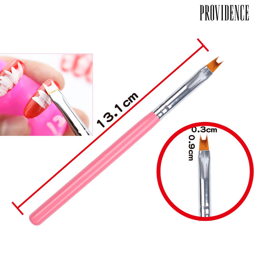 Providence 8Pcs/Set Nail Art Pen Brush Painting Line Flower Drawing UV Gel Manicure Tool