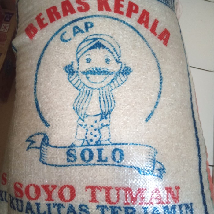 

978Eq10W Beras Kepala Cap Solo 10 Kg WQ12