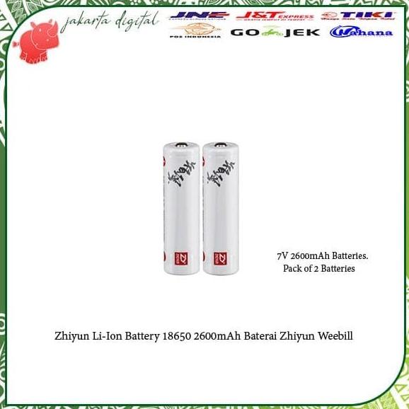 Harga Murah Zhiyun Li-Ion Battery 18650 2600Mah Baterai Zhiyun Weebill