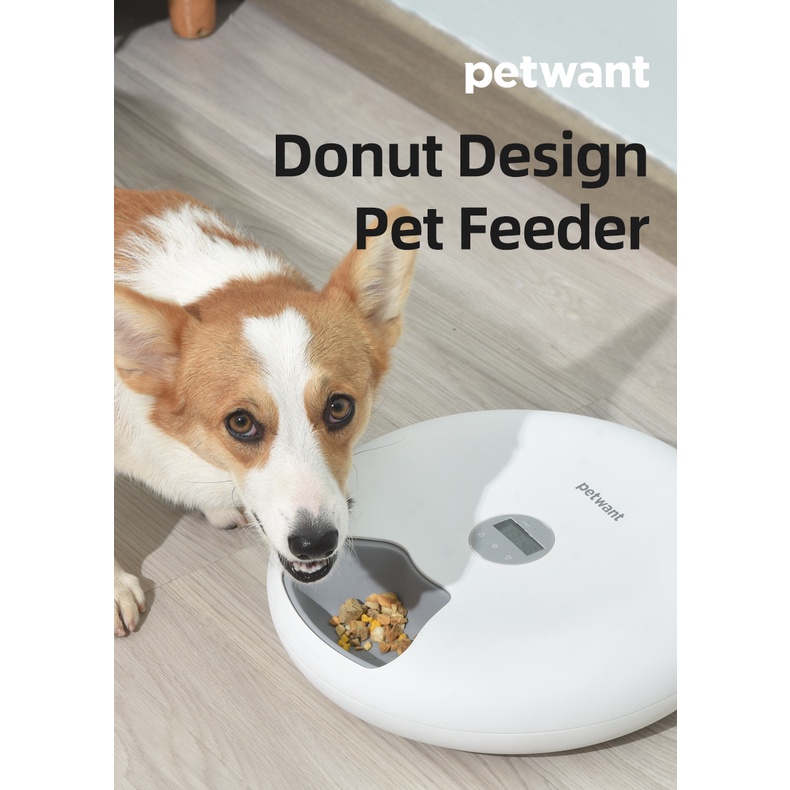 PETWANT F6 Smart Pet Feeder Automatic Tempat Makanan Hewan Otomatis Anjing Dan Kucing