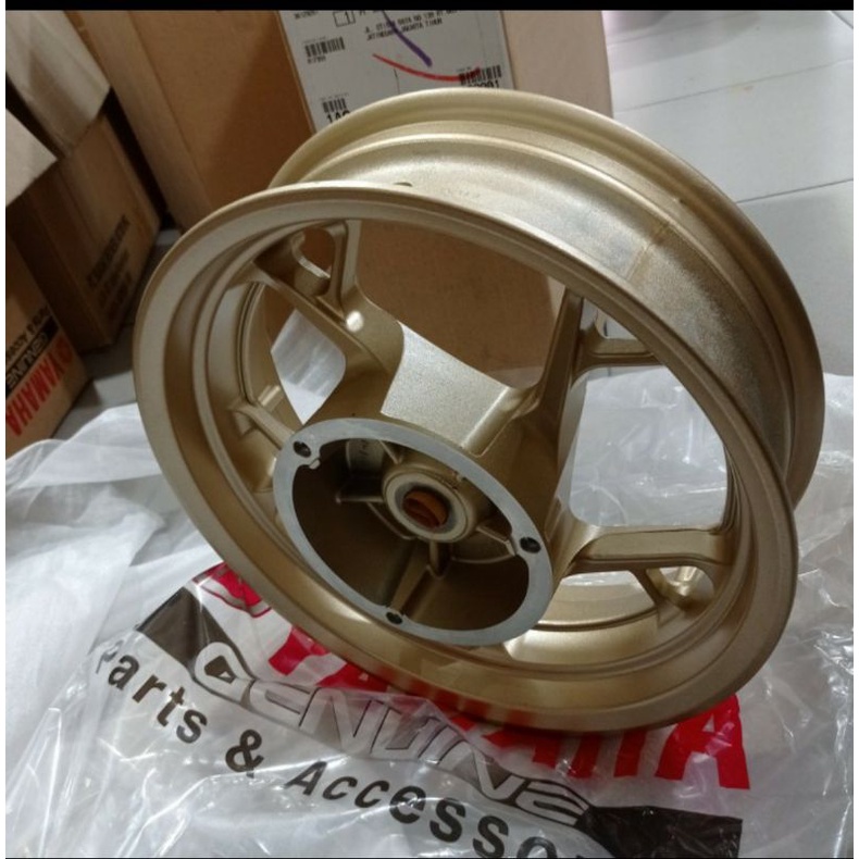 velg belakang Yamaha xmax 250 original part YGP gold asli-Ygp