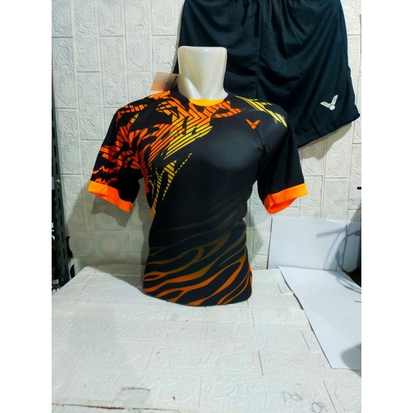 BAJU SETELAN BADMINTON DEWASA VICTOR V140/JERSEY BULUTANGKIS