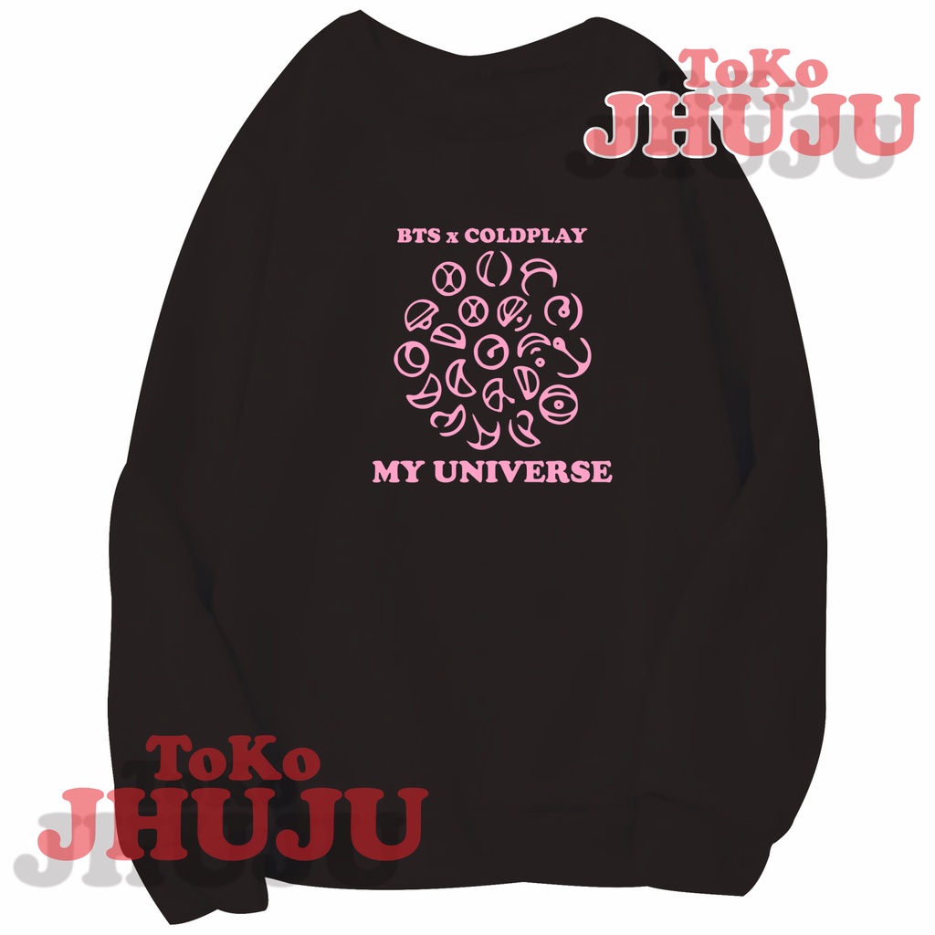 Basic Sweater BTS x Cokdplay My universe  SABLON PINK