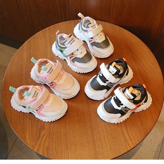 [COD] Sepatu sneakers anak perempuan usia 0-6Tahun / sneakers anak import korea