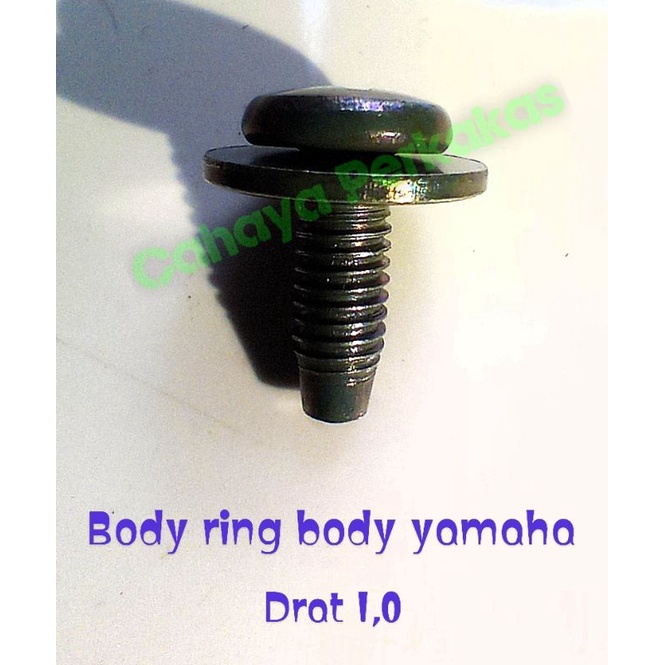 FF Baut JP Ring Paten Body Yamaha M6x15 Obeng Plus Original.