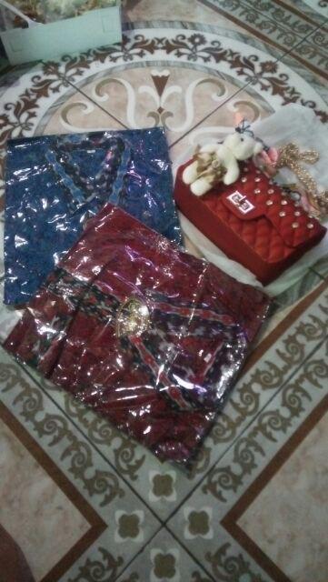 Kemeja Batik Pria Ppbtk07 Modern Lengan Peendek Casual Modis Trendy Masa Kini M L Xl Asli Pekalongan