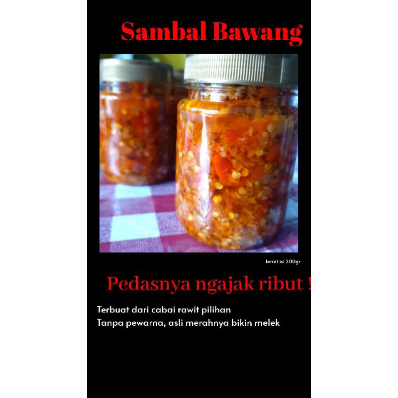 

Sambal Bawang Pedas Nikmat