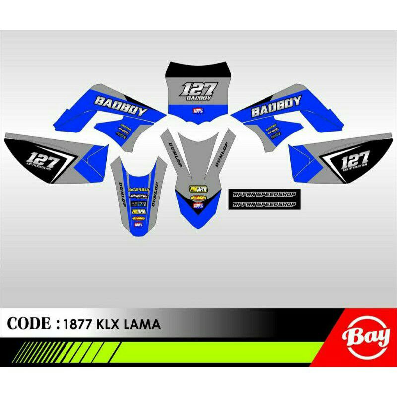 decal sticker crf lama150fullbody custom