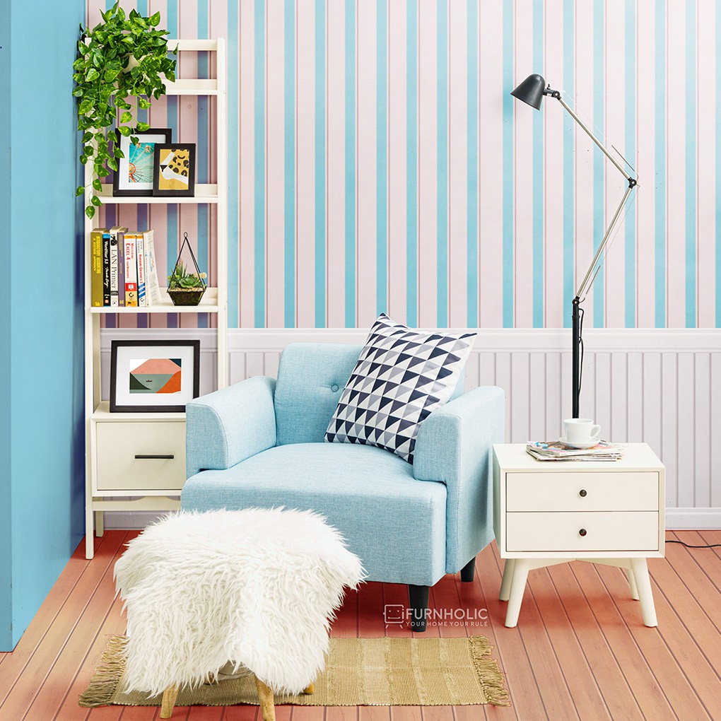 IFURNHOLIC Skona Sofa 1 Dudukan Sofa Minimalis Sofa Ruang Tamu Kursi Tamu Minimalis Sofa 1 Seater