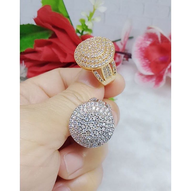 Cincin xuping permata full A0001-0003