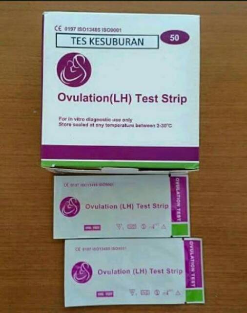 OVULATION TEST Alat tes masa subur alat tes kesuburan ovulation LH test strip /cek kesuburan