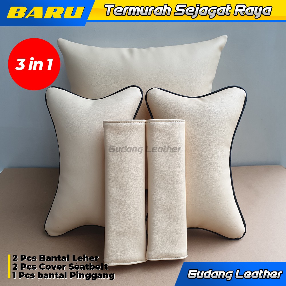 Bantal Mobil Set 3 in 1 SUPER TRENDY - Oren